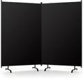 Two Panel Freestanding Foldable Room Divider