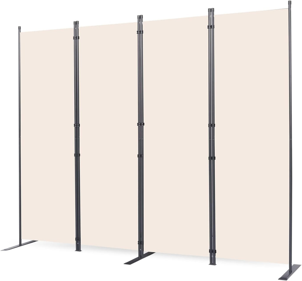 Four Panel Stable Foldable Room Divider