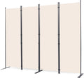 Four Panel Stable Foldable Room Divider
