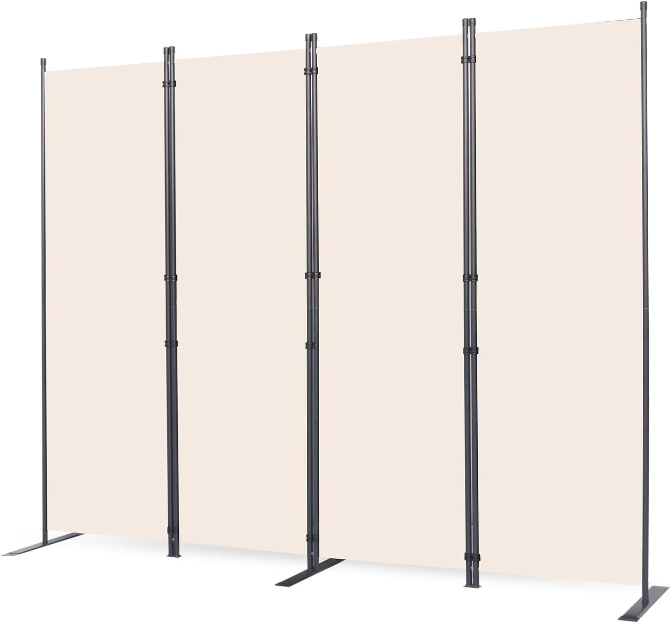 Four Panel Stable Foldable Room Divider