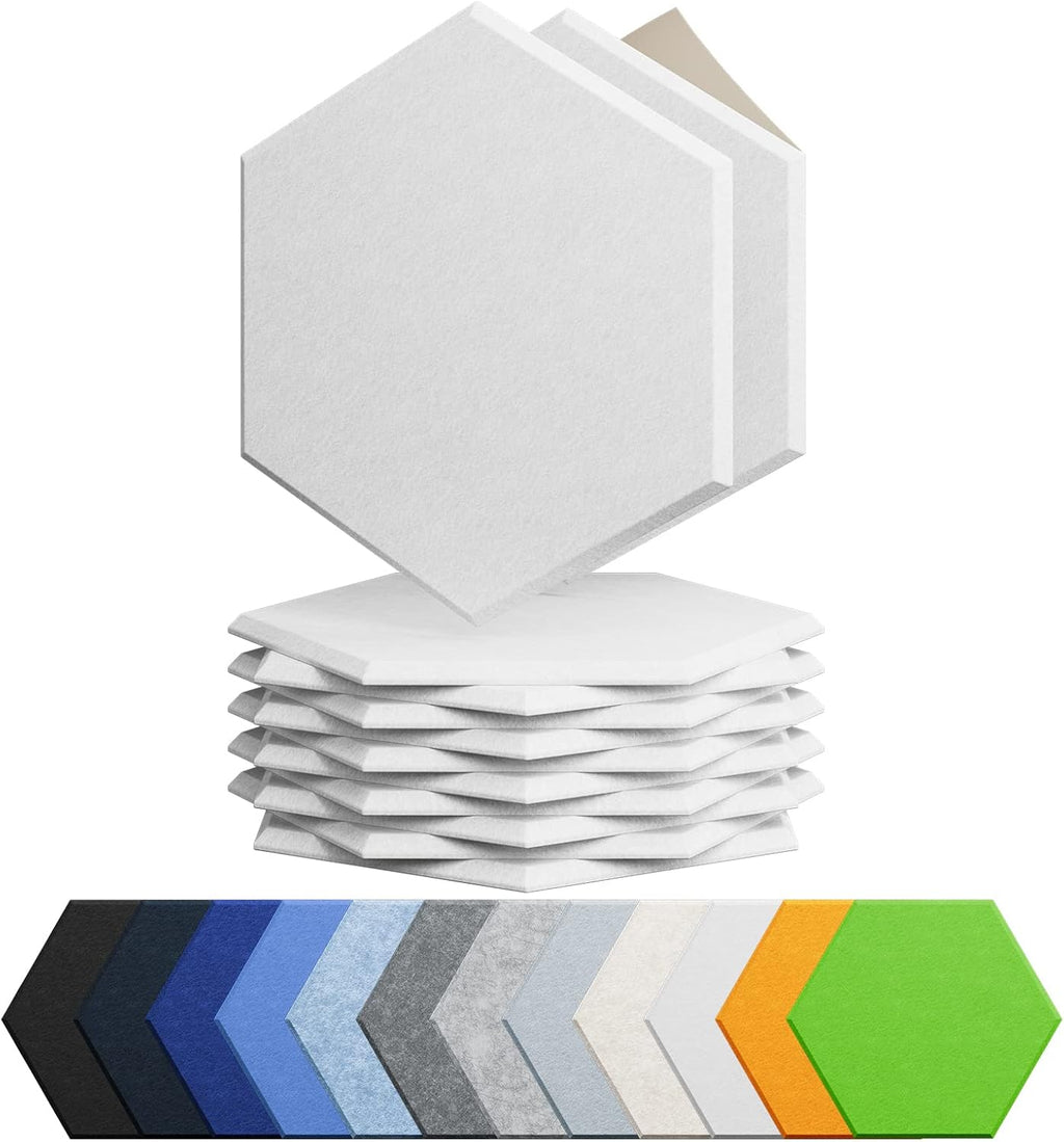 Hexagon Self Adhesive Acoustic Foam Panels