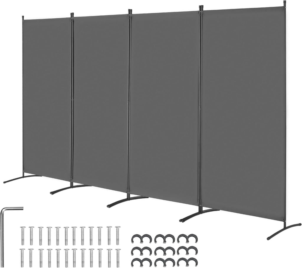 Four Panel Foldable Freestanding Room Divider