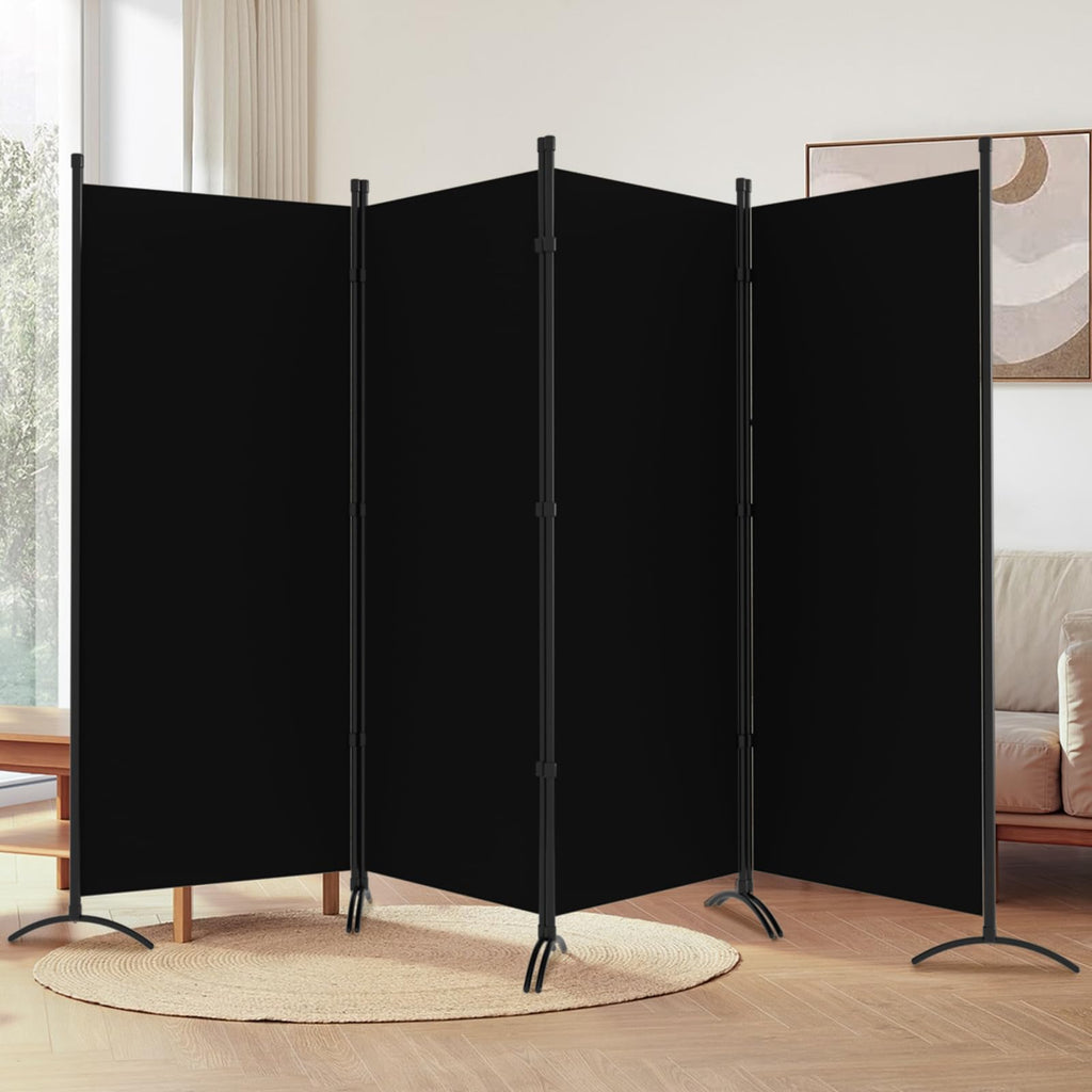 Four Panel Freestanding Foldable Room Divider