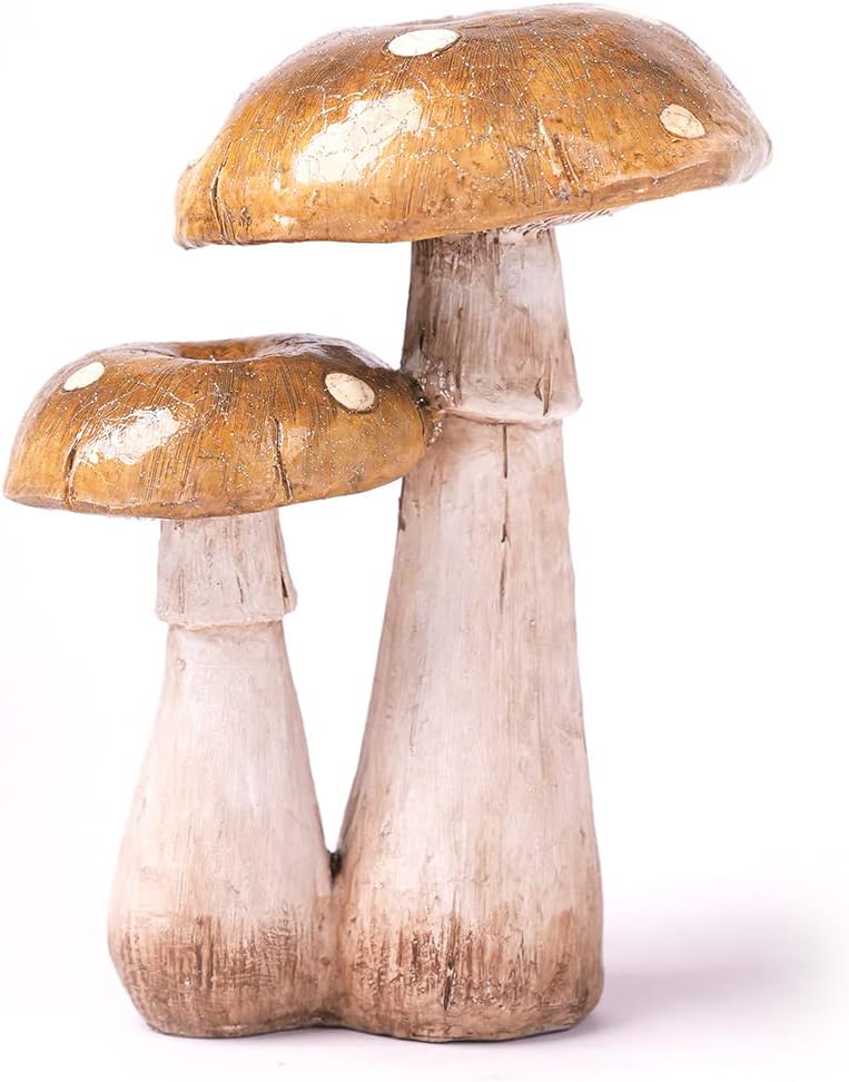 Resin Mushroom Indoor Outdoor Ornament