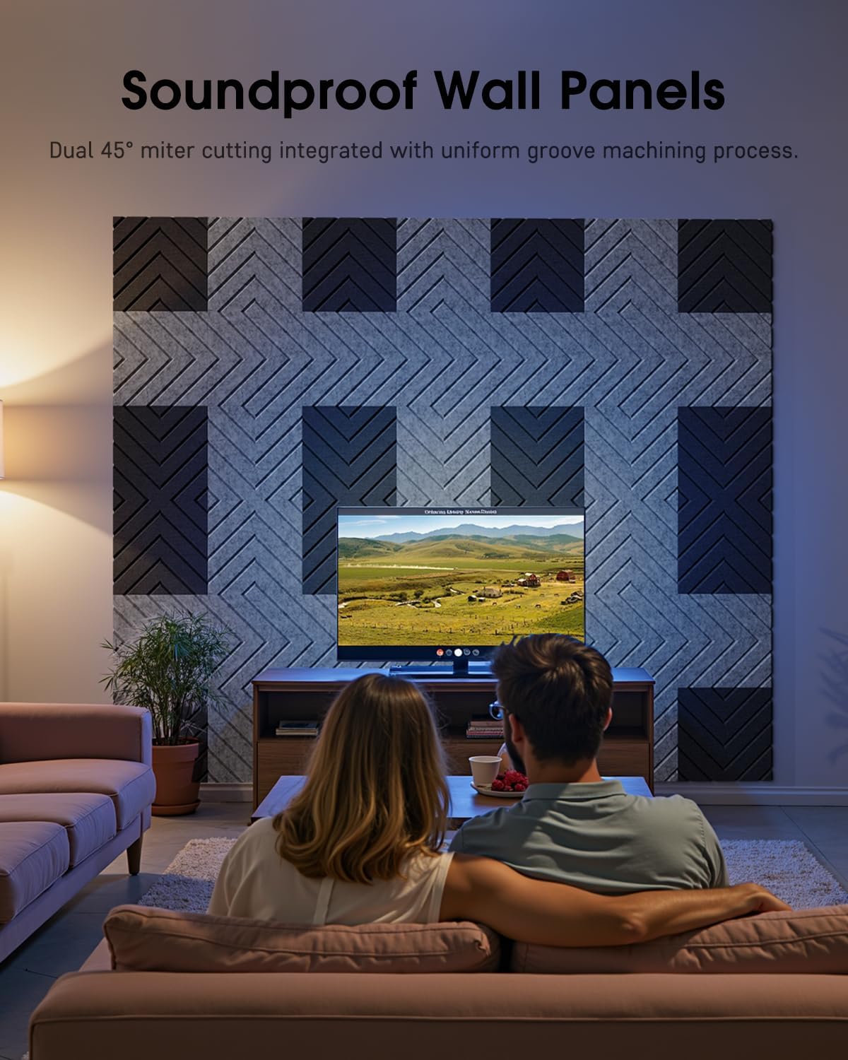 Self Adhesive Sound Absorbing Foam Panels