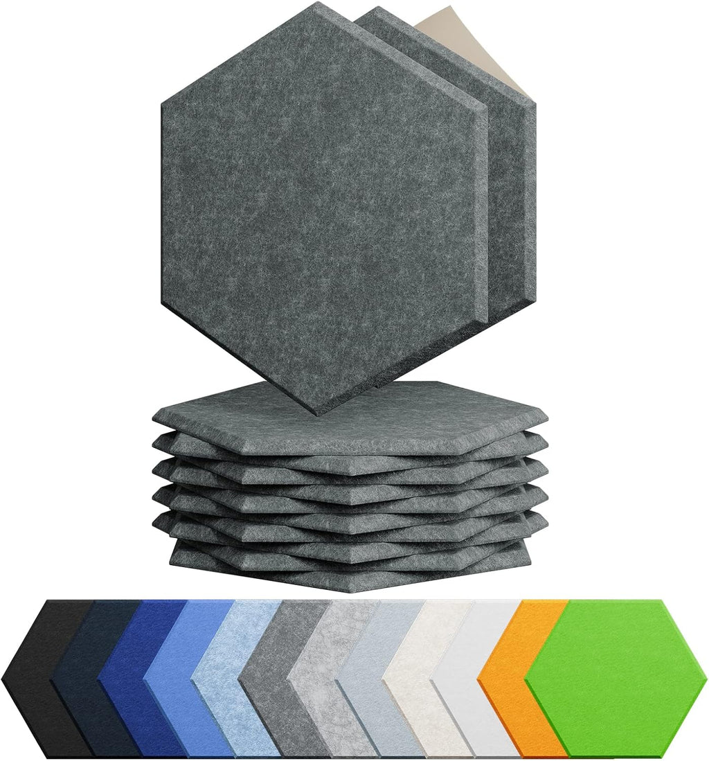 Hexagon Adhesive High Density Acoustic Panels