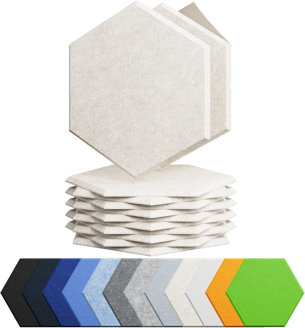 Hexagon Self Adhesive Acoustic Foam Panels
