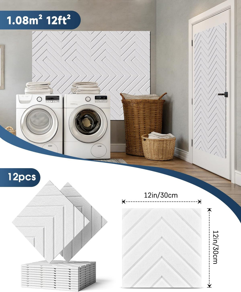 Self Adhesive Sound Absorbing Foam Panels