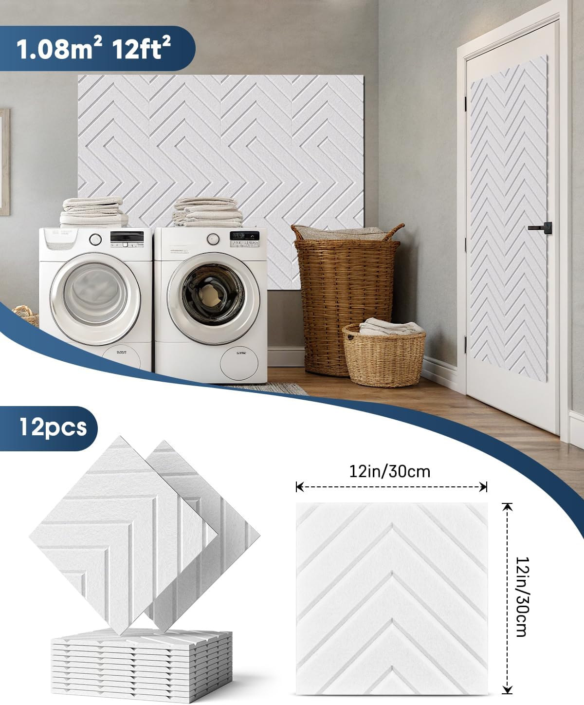 Self Adhesive Sound Absorbing Foam Panels