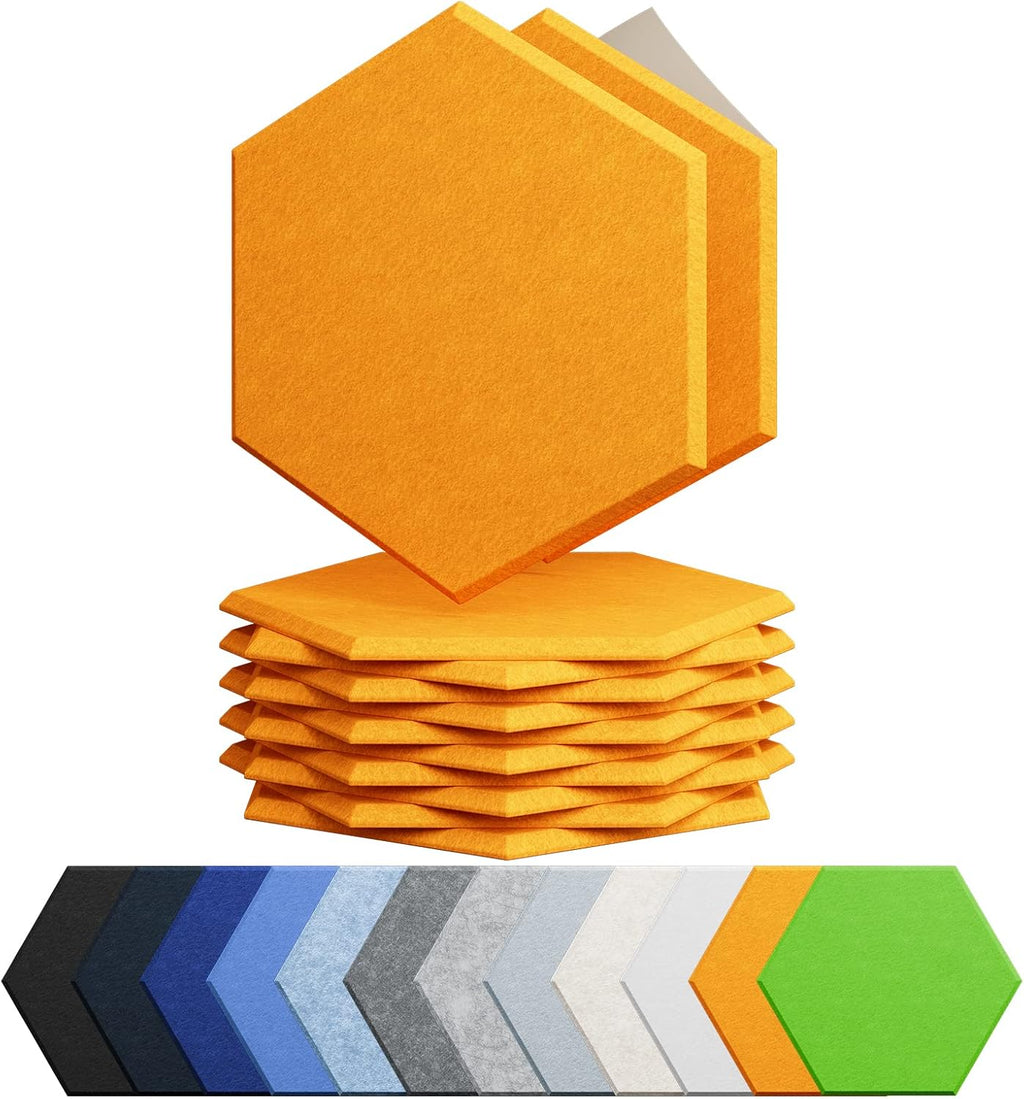 Hexagon Self Adhesive High Density Acoustic Panels